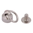 thumbnail image 1 of Lot de 20 rivets de fixation pour sac à main, étui de téléphone, chaîne, vis de 8 mm, argent, 1 of 4