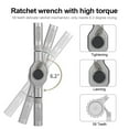 thumbnail image 4 of PEONAVET Toolbox Multi Functional Ratchet Screwdriver Set for Household Use 24 In One Multi-purpose High Hardness Screwdriver Head Set S2 Steel Screwdriver, 4 of 8