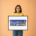 thumbnail image 4 of DIAMOND DOTZ® City Lights Landscape Diamond Painting Kit - 11.4" x 29.5", 4 of 6