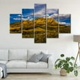 thumbnail image 2 of TISHIRON 5PCS Framed Landscape Theme Canvas Wall Art Set,50"x24" Mountains and Sky Scenery Wall Canvas Art Decor, 2 of 7