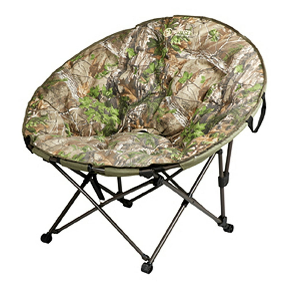 Hunters Specialties Camo Furniture Papason Lounger, Realtree Xtra Green