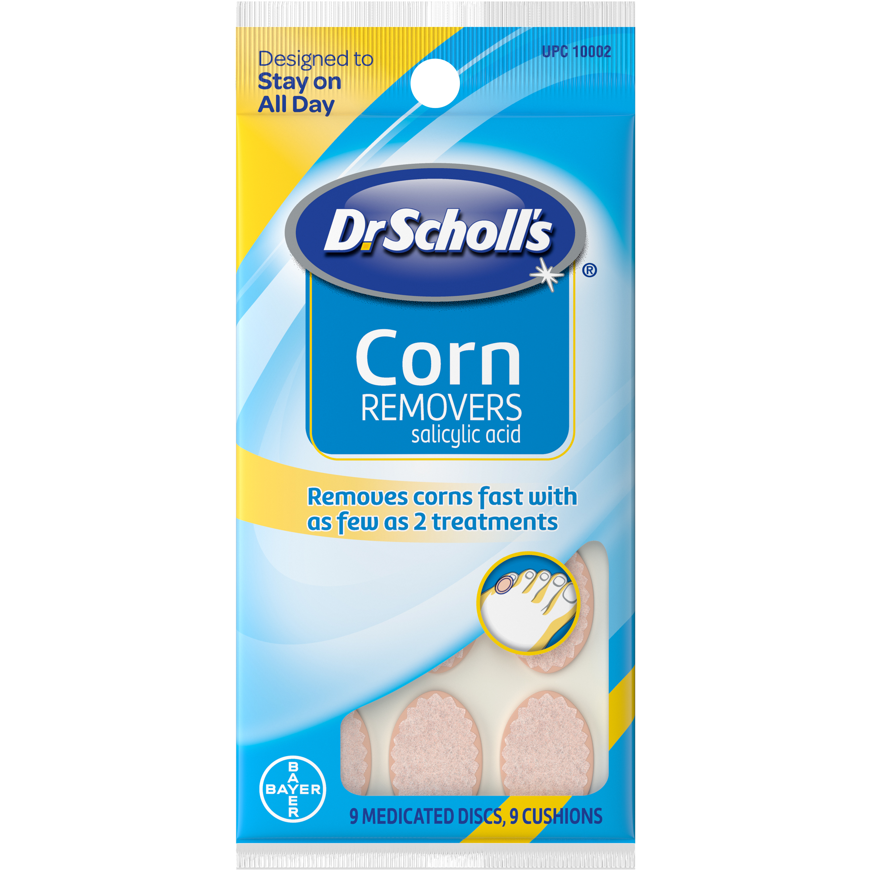 Dr. Scholl's Corn Removers, 9 Cushions, 9 Medicated Discs - image 4 of 8
