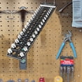 thumbnail image 5 of 34 hole screw measuring gauge hole screw nut and bolt thread checker 17 standard and 17 metric sizes and 20 drill gauge, bolt and nut identifier gauge for easy size verification, 5 of 5