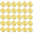 thumbnail image 1 of Encanto de huella, 150 piezas de colgante de huella mini, encanto vintage de metal, diseñador lindo, tono dorado, 1 of 6