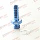thumbnail image 1 of B-osch Sytec Fuel Pump Filter M12x1.5 to 9mm Adapter Barb Blue for Subaru Evo~2455, 1 of 1
