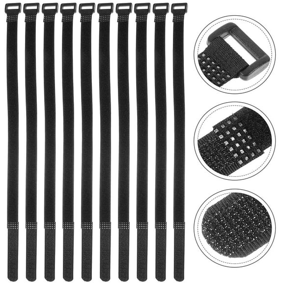 Raindrops Bike Rack Straps Replacement Adjustable Hook and Loop Straps 25pcs