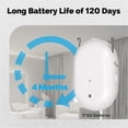 thumbnail image 2 of Tuya ZigBee Smart Electric Curtain Robot Timing Auto Opener Closer Light Sensor App Remote Control f, 2 of 5