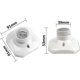 thumbnail image 3 of E27 Screw Ceiling Light Socket For Indoor Wall Lamp, Ac 230v, E27 Led Bulb Holder, Plastic Base E27 Socket For Garage Workshop Ceiling, Set Of 2 - PJ, 3 of 5