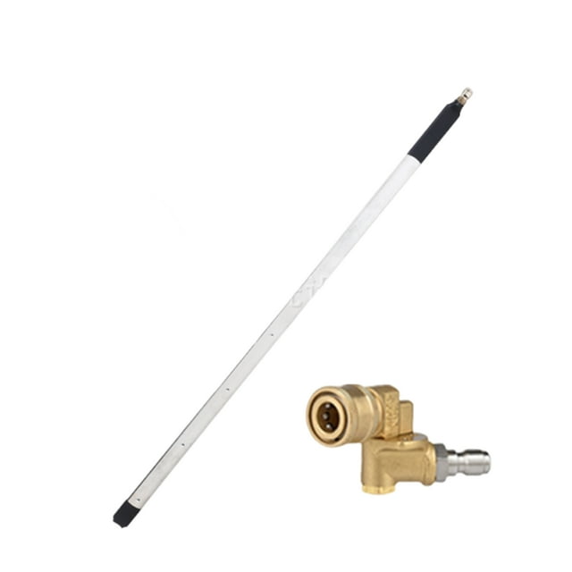Wisewang 2pcs/set Gutter Cleaning Tool For Radiators Easy And Effective Pressure Washer Wand For Radiators