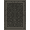 Black Cream, Pattern 12, variant on Design&I 8'x10' Washable Area Rug Sleek Flatweave Pet Friendly Charcoal Black Moden Tapetes Para Sala Large Farmhouse Abstract Brushstroke Design for King Size Bedroom, Under Bed