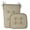 Natural, variant on Gripper Non-Slip Empire Rocking Chair Cushion Set