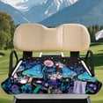 thumbnail image 3 of Uourmeti Golf Cart Seat Covers, Compatible with Golf Carts, Suitable for 2-Seat Golf Carts Pockets, Mushroom Butterfly Pattern, 3 of 8
