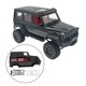 thumbnail image 3 of Carrocería compatible con MN86 MN86S G500 1/12 Camión RC Accesorio de modificación negro, 3 of 9