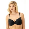 thumbnail image 2 of Women's Maidenform DM0070 Comfort Devotion DreamWire Full Coverage Bra (Black 34D), 2 of 3