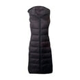 thumbnail image 2 of DailyTrove Women's Long Quilted Puffer Vest - Polyester Casual & Winter Wear, Warm for Daily & Outdoor Outings, 2 of 6