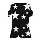 thumbnail image 5 of Camisas de Manga Corta para las Mujeres de Verano Sexy Frío Hombro Suéter Blusa Cuello en V Sólido, Ligero para Diario, 5 of 9