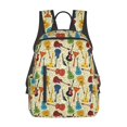 thumbnail image 3 of Balery Different Kind Of Guitars Lightweight Backpack for Men and Women - Durable and Water-Resistant, Ideal for School, Work, Travel, and Everyday Use, 3 of 9