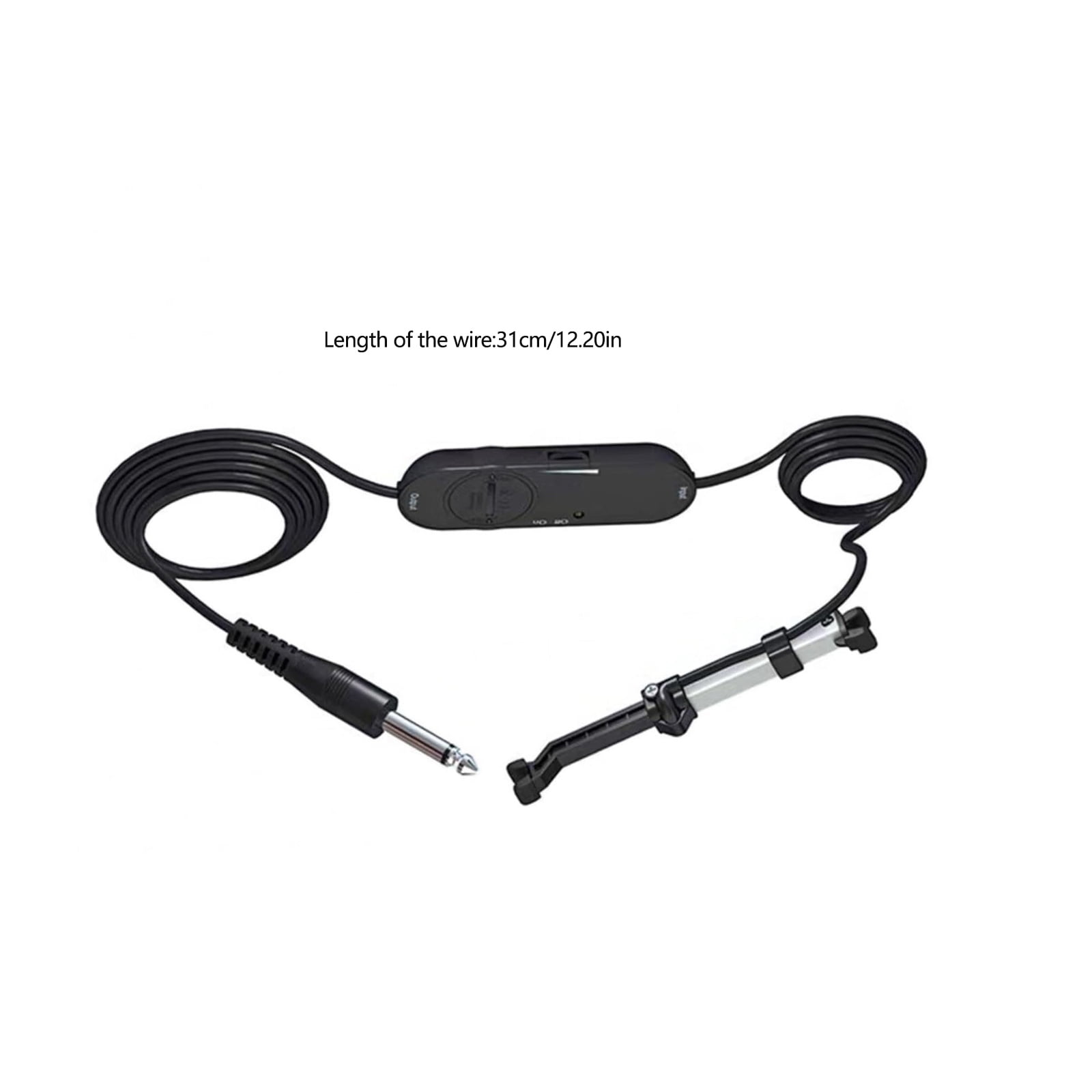 Acoustic Guitar Pickup Open Hole Amplifier Guitar Hole Pickup for Clear Sound Reproduction Easy Clip On Use Enduring