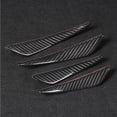thumbnail image 4 of 4pcs/set Universal Carbon Fiber Bumper Canards Lip Spoiler para, 4 of 7