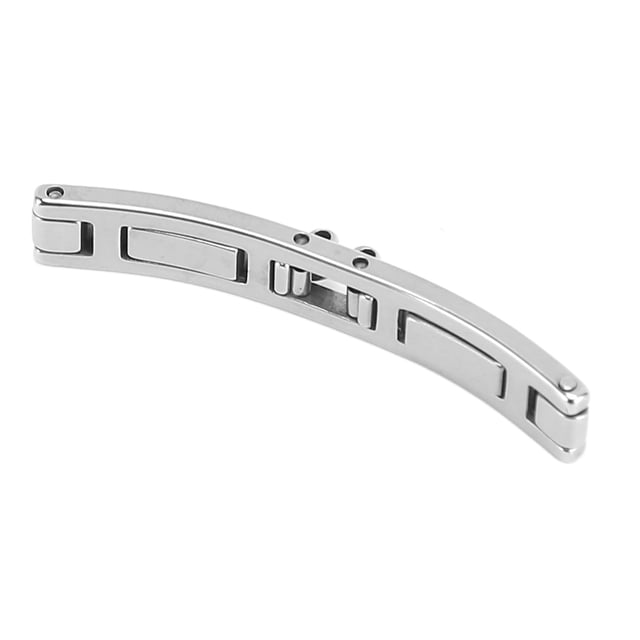 Deployment Buckle Clasp, Foldable Watch Clasp Buckle High Strength Polishing Stainless Steel Beautiful Universal For Most Watch Straps