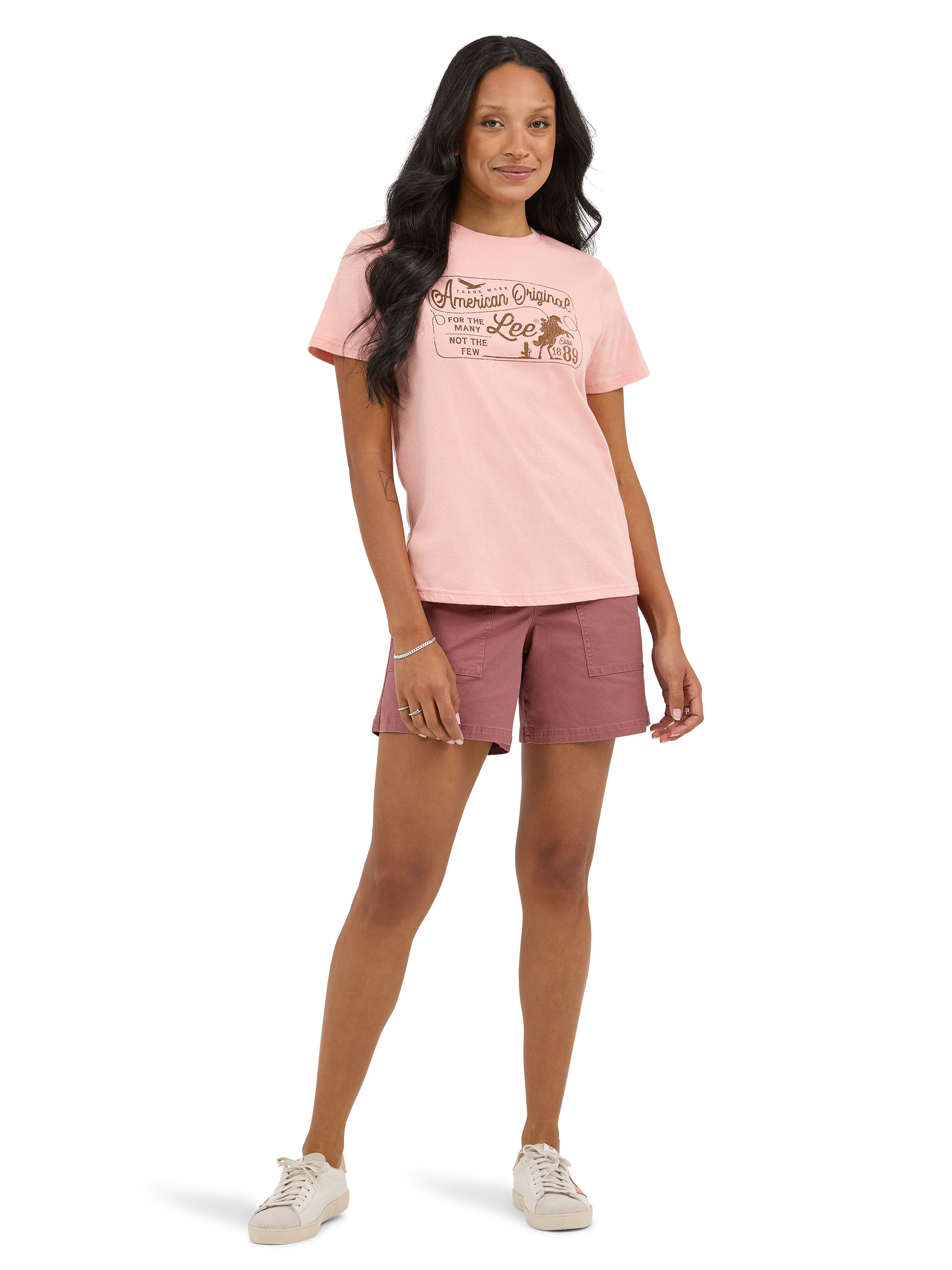 Lee® Women's Regular Fit Short Sleeve Graphic Tee, Sizes XS-3XL