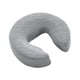 thumbnail image 2 of Almohada boca abajo, ergonómica, portátil, cómoda para dormir boca abajo. Gris claro, 2 of 9