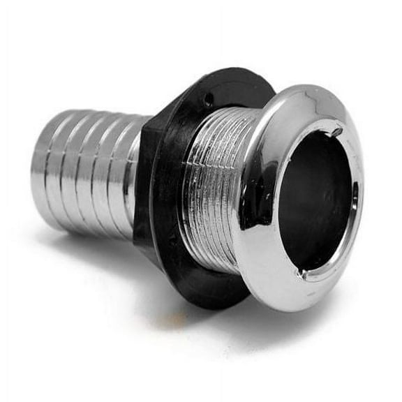 Boat Thru Hull Water Fitting | Sea Fox Plastic 1 1/2 Inch