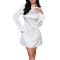 thumbnail image 3 of Vestidos Cortos de Larga para Mujer, Vestido Corto Moderno Y2K L, 3 of 7