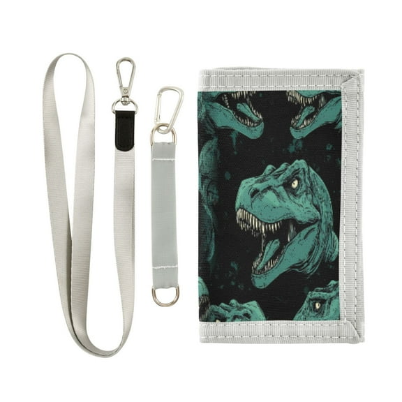 Cloth Purse Boys' Novelty Wallets Girls' Novelty Wallets Men's Wallets Women's Wallets Card Wallet Cash Wallet Student ID Bag Coin Wallet Cool Dinosaur