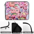 thumbnail image 5 of Kirby Cartoon Poster Laptop Sleeve Laptop Case Computer Laptop Tablet Sleeve Bag Protective Shockproof Laptop Bag Briefcase Cover, 5 of 7