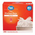 thumbnail image 1 of Great Value Clear Kitchen Bags, 34L , 80bags, 1 of 2