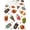 B002- B, variant on Indoor Halloween Table Decorations, Cute Halloween Decor with Playful Skull, Jack O Lantern and Spooky Popsicle Prints, for Halloween Dinner Gatherings, Kitchen, Dining Table,