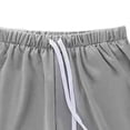 thumbnail image 3 of hlysgo Mens Mesh Running Shorts 4 Inch Quick Dry Lightweight Shorts Gym Workout Athletic Short with Pockets Gray,5xL, 3 of 4