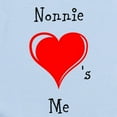 thumbnail image 2 of CafePress - Nonnie Loves Me Body Suit - Baby Light Bodysuit, Size Newborn - 24 Months, 2 of 4