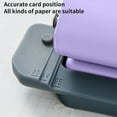 thumbnail image 5 of Specollect Clearance 4Pcs 6 Hole Punch, Loose Leaf Paper Puncher for A4/A5/B5 Size, Portable Handheld Metal Circle Punch Paper Puncher, 5 of 8