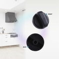thumbnail image 4 of 7 pcs. 8mm hole black gas stove cooker rotary switch knobs for the kitchen, 4 of 5