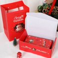 thumbnail image 4 of Caja de regalo de Navidad, caja de papel plegable Diy, juego de caja de regalo de sobre rojo emergente para dinero, cumpleaños, boda, sorpresa, explosiones, 4 of 6