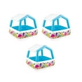 thumbnail image 3 of Intex 5.12ft x 5.12ft x 48in Inflatable Ocean Kids Pool with Canopy (3 Pack), 3 of 6