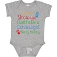 thumbnail image 3 of Inktastic Cardiologist Like Mommy Boys or Girls Baby Bodysuit, 3 of 5