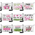 thumbnail image 1 of Set de bolsas de maquillaje R HORSE, 9 unidades, bolsas de lona de golf, 1 of 7