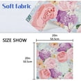 thumbnail image 5 of GZHJMY Set of 6 Spring Wildflowers Satin Napkin Square 20 Inches Table Napkins Soft Smooth Decorative Napkins for Wedding Banquet Party Decoration, 5 of 6