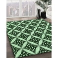 thumbnail image 2 of Ahgly Company Indoor Rectangle Patterned Light Green Area Rugs, 3' x 5', 2 of 6