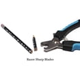 thumbnail image 2 of Cortaúñas para perros, cortadoras de uñas profesionales con cuchillas de acero inoxidable y muescas de seguridad para animales pequeños, lima de uñas gratis incluida (azul) Feliz Sencillez, 2 of 3