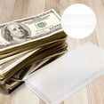 thumbnail image 1 of HEANUJJ 3Pcs Clear Paper Money Holders Currency Protectors with Multifunctional Storage Box, 1 of 8