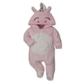 thumbnail image 3 of Kit 3 Mamelucos con Gorro Bordado Kiss Coneja, Unicornio Rosa, Queen Baby Kisses KitB417, 3 of 5