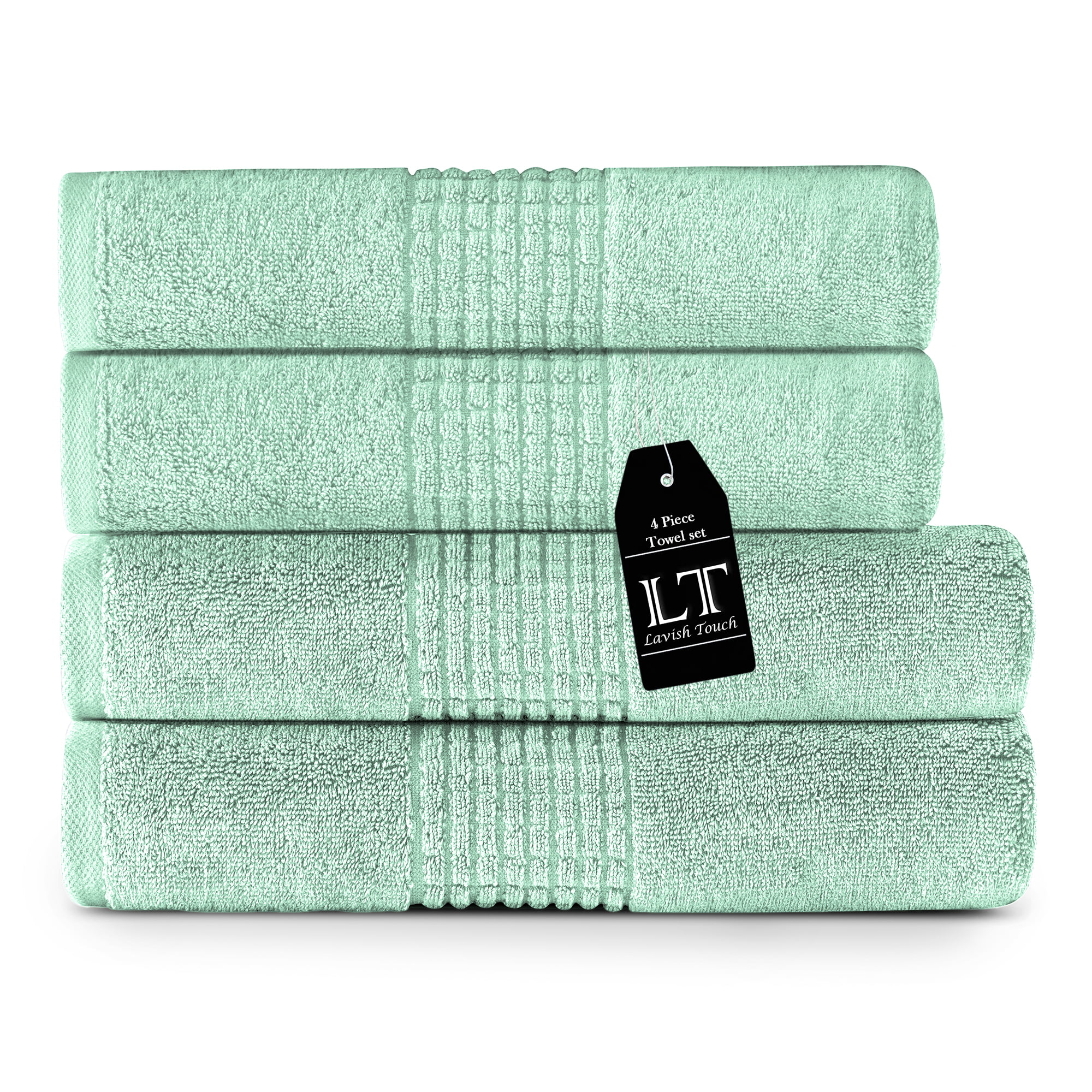 Pack of 2/4 Luxury 100% Egyptian Cotton Super Soft White Hand Towels 500 GSM 