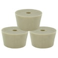 thumbnail image 2 of Drilled Rubber Stopper #10 Set of 3, 2 of 2
