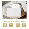 thumbnail image 3 of HINTRMENT 10pcs Blank Membership Card White PVC For Craft Projects For Business Owners, 3 of 4