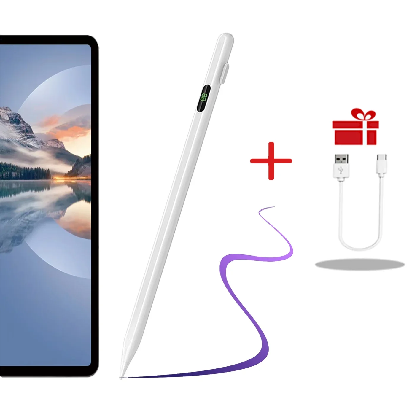 Pencil For ipad 2018-2023 Stylus Pen For iPad Pro 11 12.9 Air 4/5