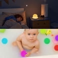 thumbnail image 4 of IMAGE 6PCS RGB Color Changing LED Pool Ball Lights with Foldable Hook for Pool Party Garden Outdoor Float Hang Decors, 4 of 8